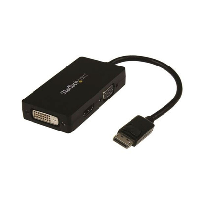 StarTech.com 3 port Mini DisplayPort to DVI, HDMI, VGA Adapter, 150mm Length - 1920 x 1200 Maximum Resolution