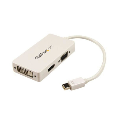Startech 3 port Mini DisplayPort to DVI, HDMI, VGA Adapter, 150mm Length - 1920 x 1200 Maximum Resolution