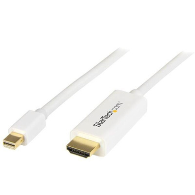 Startech Mini DisplayPort to HDMI Adapter, 1m Length - 4K x 2K Maximum Resolution