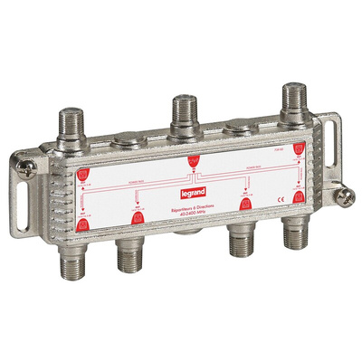 Legrand 7 Port 6 Output TV Distribution Block