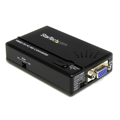 StarTech.com Composite, S-Video to VGA Video Converter, 1280 x 1024 Maximum Resolution