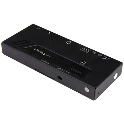 StarTech.com 2 Port 1 Input 2 Output HDMI Switch - up to 4K