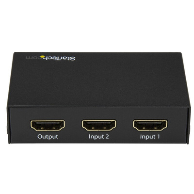 StarTech.com 2 Port 2 Input 1 Output HDMI Switch - up to 4K