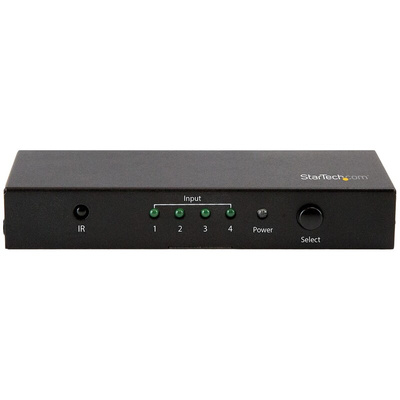 StarTech.com 4 Port 4 Input 1 Output HDMI Switch - up to 4K