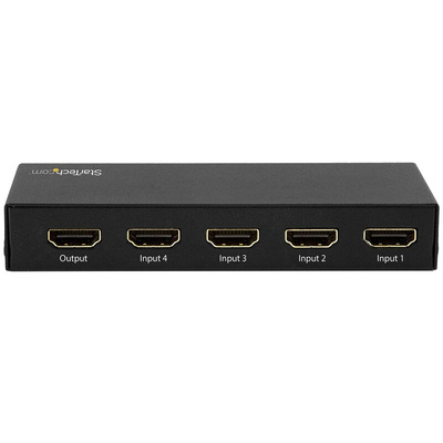 StarTech.com 4 Port 4 Input 1 Output HDMI Switch - up to 4K