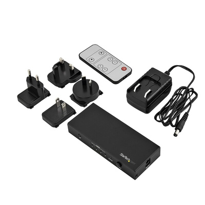StarTech.com 4 Port 4 Input 1 Output HDMI Switch - up to 4K