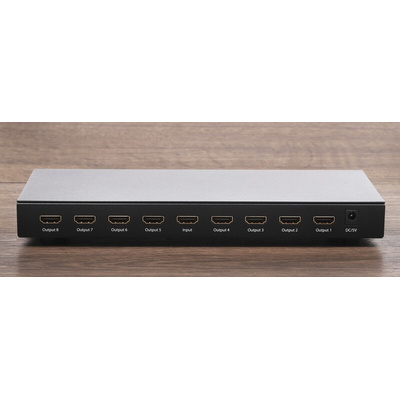 StarTech.com 9 Port 1 Input 8 Output HDMI Splitter - up to 4K