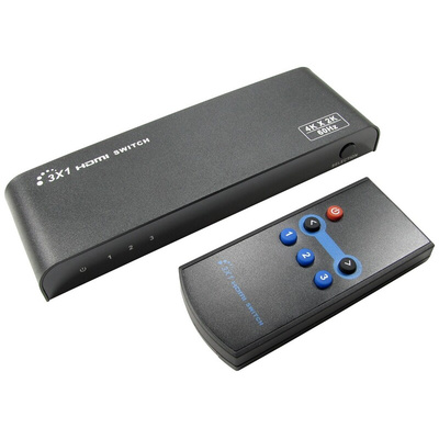 NewLink 3 Port 1 Input 3 Output HDMI Switch 4K x 2K