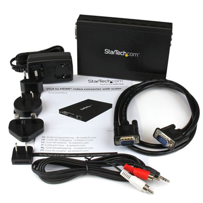 Startech 3.5 mm Mini Jack, HDMI, Toslink, VGA to 3.5 mm Mini Jack, Toslink Video Converter, 1920 x 1200 (Analog)