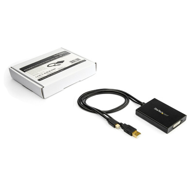 Startech 2 port Mini DisplayPort to DVI Adapter, 358mm Length - 2560 x 1600 Maximum Resolution