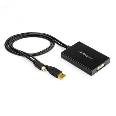 Startech 2 port Mini DisplayPort to DVI Adapter, 358mm Length - 2560 x 1600 Maximum Resolution