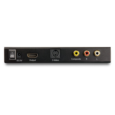Startech 2 port Composite, Audio RCA, S-Video to HDMI Video Converter, 1280 x 720 Maximum Resolution