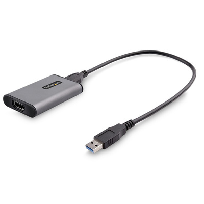 StarTech.com 2 port HDMI to HDMI Video Converter, 400mm Length - 3840 x 2160 Maximum Resolution