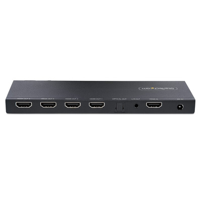 StarTech.com 5 Port 1 Input 4 Output HDMI Splitter  - up to 4K