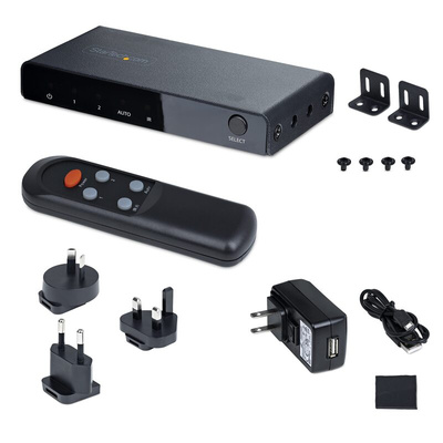 StarTech.com 2 Port 3 Input 1 Output HDMI Switch 1920x1080