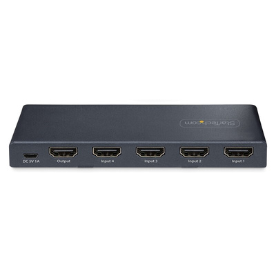 StarTech.com 4 Port 4 Input 1 Output HDMI Switch 1920x1080