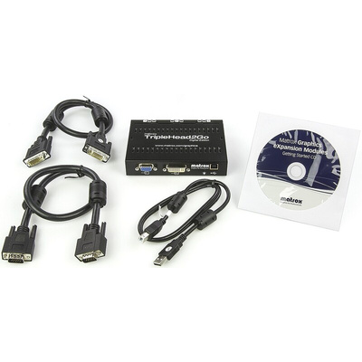 Matrox 1 Input 3 Output DVI Multi-Monitor Adapter 5760 x 1080