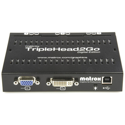 Matrox 1 Input 3 Output DVI Multi-Monitor Adapter 5760 x 1080