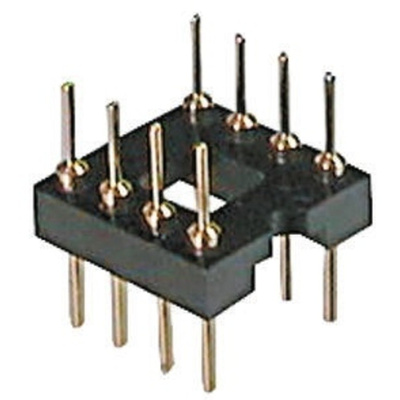 ASSMANN WSW Straight Through Hole Mount 2.54mm Pitch IC Socket Adapter, 24 Pin Male DIP to 24 Pin Male DIP