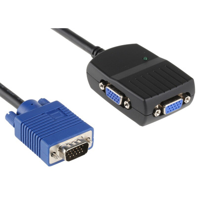 NewLink 1 Input 2 Output VGA Splitter 2048 x 1536