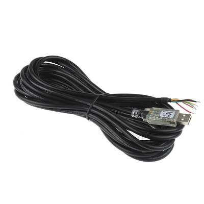 FTDI Chip RS232 USB A Male to Cable End Converter Cable
