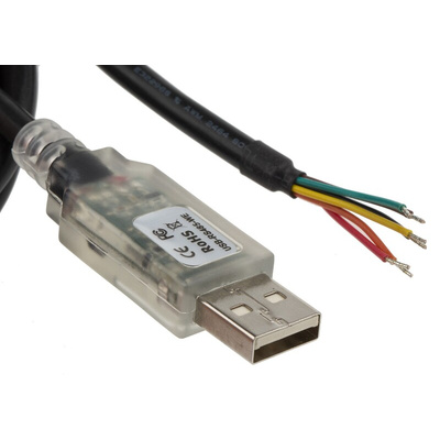 FTDI Chip RS485 USB A Male to Cable End Converter Cable