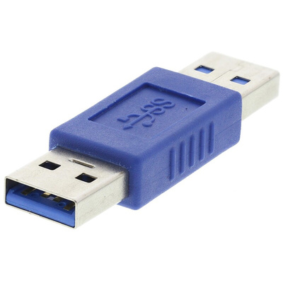 RS PRO USB A Male to USB A Male Adapter