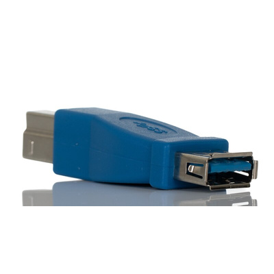 RS PRO USB A Female to USB B Male Adapter