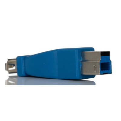 RS PRO USB A Female to USB B Male Adapter