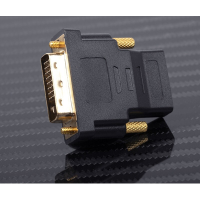 RS PRO Male to DVI-HDMI Female Female Network Adapter