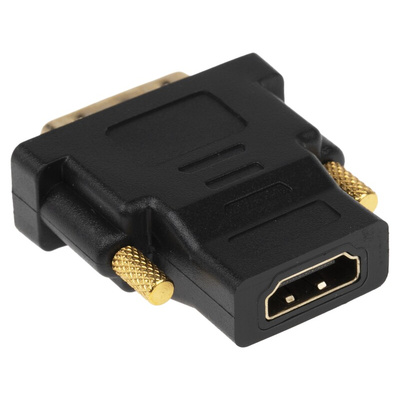 RS PRO Male to DVI-HDMI Female Female Network Adapter