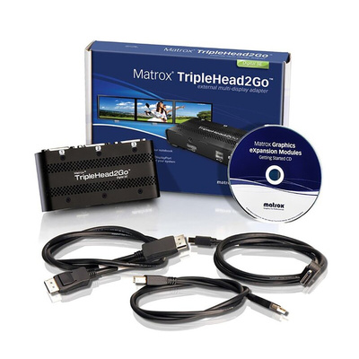 Matrox 1 Input 3 Output DVI Multi-Monitor Adapter 5760 x 1080