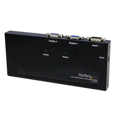 StarTech.com 2 Port 1 Input 2 Output VGA Splitter 2048 x 1536