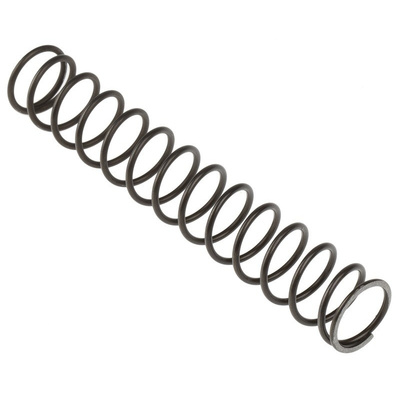 RS PRO Steel Alloy Compression Spring, 135mm x 22mm, 1.63N/mm