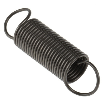 RS PRO Steel Extension Spring, 88.6mm x 24mm