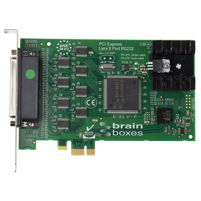 Brainboxes 8 Port PCIe RS232 Serial Card