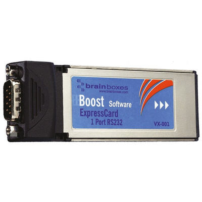 Brainboxes 1 ExpressCard RS232 Serial Card