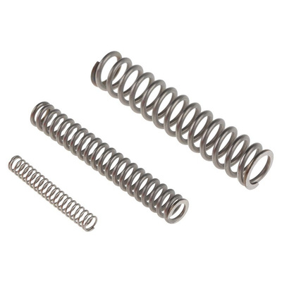 RS PRO Stainless Steel Compression Spring Kit, 180 Springs