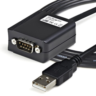 StarTech.com RS422, RS485 USB A Male to DB-9 Male Converter Cable