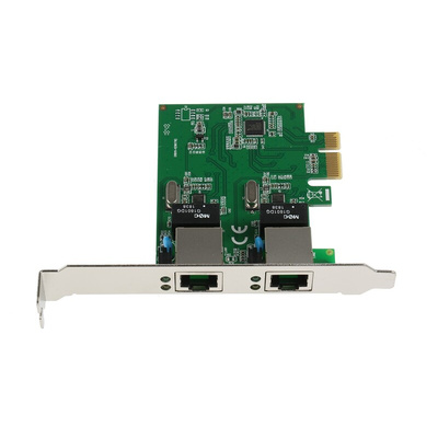 Startech 2 Port PCIe RJ45 Network Card, 10/100/1000Mbit/s