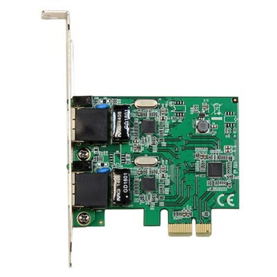 Startech 2 Port PCIe RJ45 Network Card, 10/100/1000Mbit/s