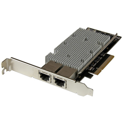 Startech 2 Port PCIe RJ45 Network Card, 10/100/1000/10000Mbit/s