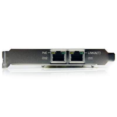 Startech 2 Port PCIe RJ45 Network Card, 10/100/1000Mbit/s