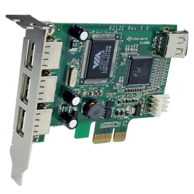 StarTech.com 4 Port USB A PCIe USB 2.0  Card