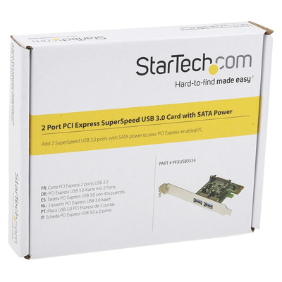 StarTech.com 2 Port USB A PCIe USB 3.0  Card