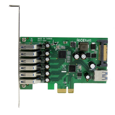 StarTech.com 7 Port USB A PCIe USB 3.0  Card