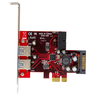 StarTech.com 4 Port USB A PCIe USB 3.0  Card