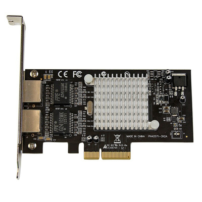 StarTech.com 2 Port PCIe RJ45 Network Card, 10/100/1000Mbit/s