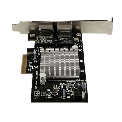 StarTech.com 2 Port PCIe RJ45 Network Card, 10/100/1000Mbit/s