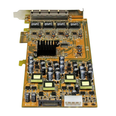 Startech 4 Port PCIe RJ45 Network Card, 10/100/1000Mbit/s